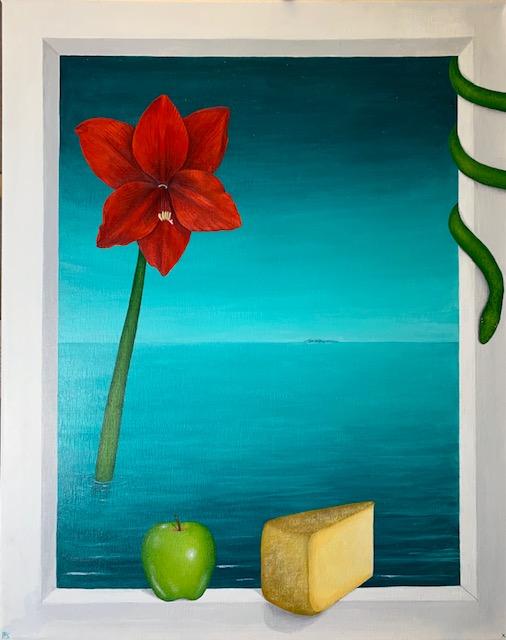 The amaryllis of the subconcious dreaming of cheese