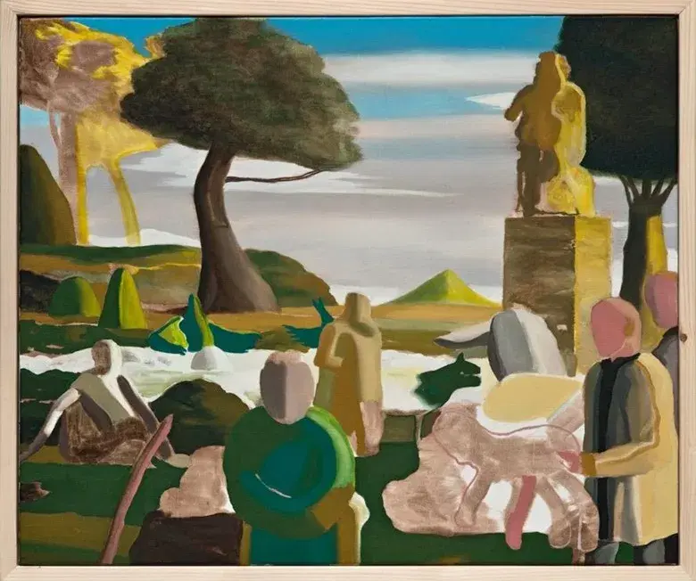 Dissolving Figures in Dissolving Paysage 