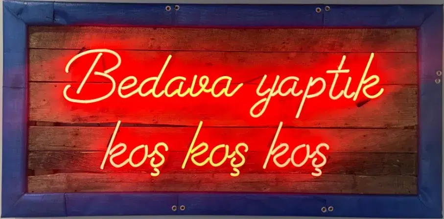 Bedava yaptık koş koş