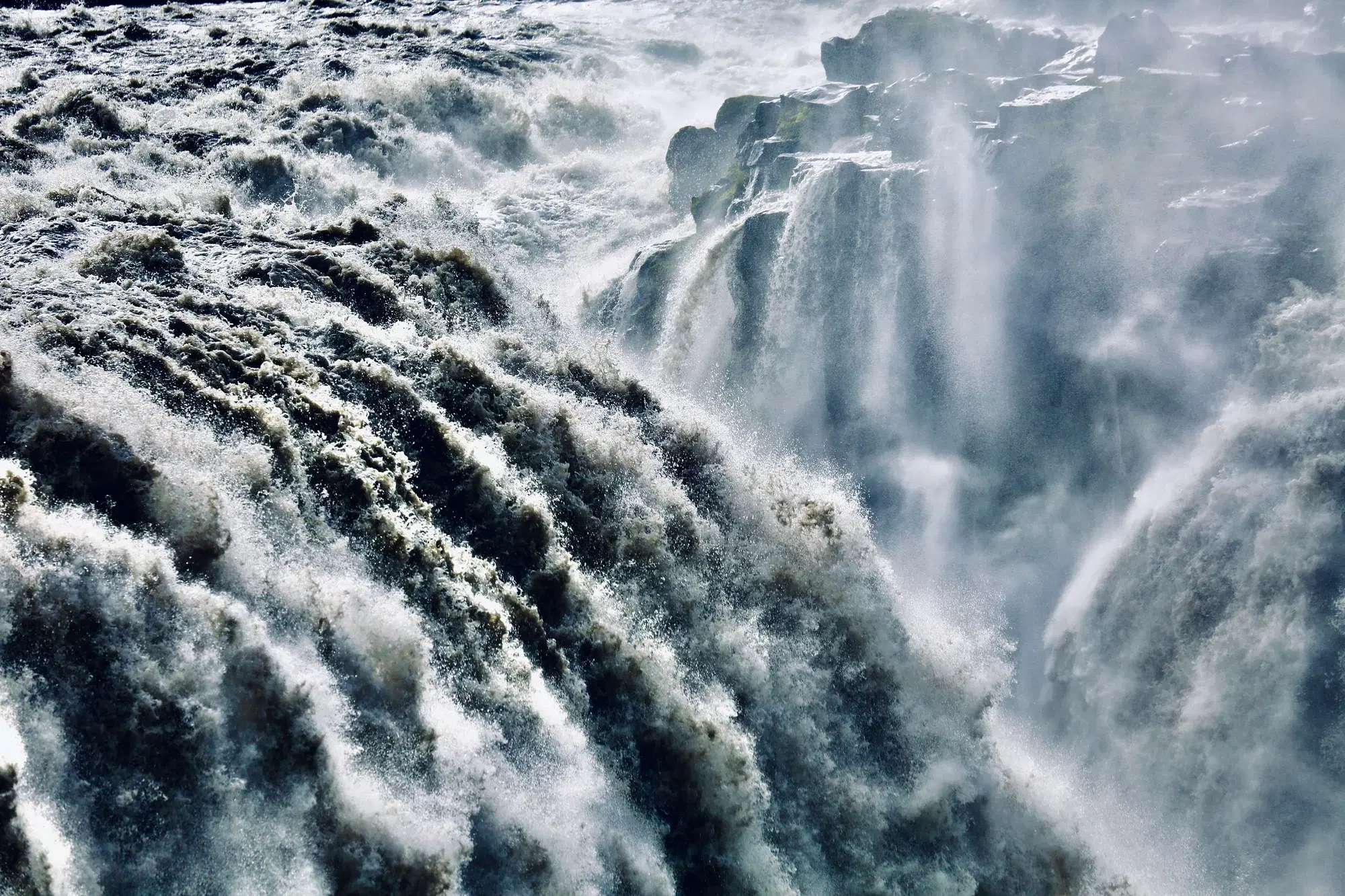 İzlanda, Dettifoss, Şelalesi