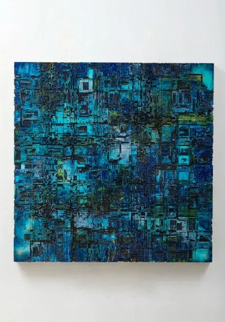 Digital Blue Spotted Version