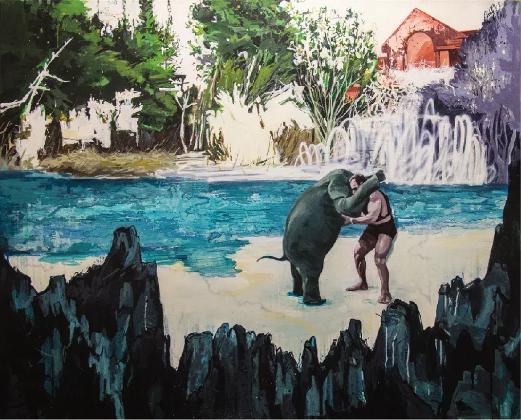 Encounter in the Garden